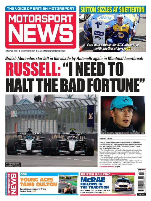 Cover image for Motorsport News